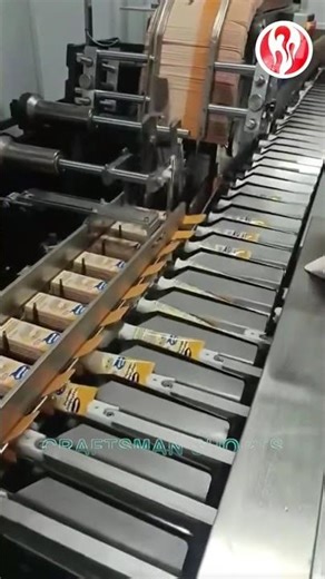 Toothpaste | Fully automated toothpaste production line is in operation