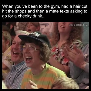 Who’s experienced this immense pure joy today? | Gladiators