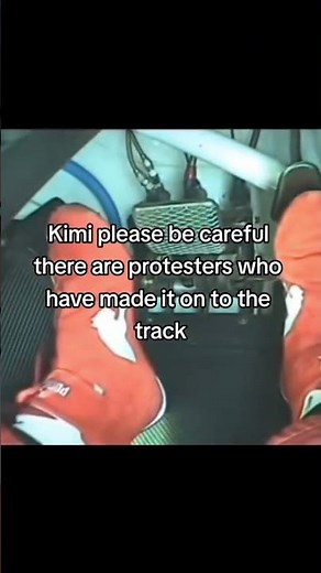 Kimi Raikkonen vs Protesters radio #f1 #formula1