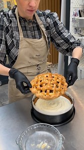 No-Bake Cheesecake Apple Pie recipe by Chefclub US original