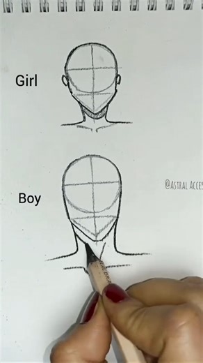 easy head sketch tutorial #art #drawing #sketch #head #easy #trending #tutorial #shorts #viral #fyp