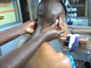 NECK MASSAGE WITH OIL,,,,,,,,ASMR RELAXING