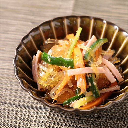 ところてんの中華サラダ 作り方・レシピ | クラシル