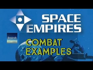 Space Empires 4x Board Game I Combat Examples