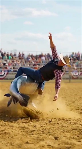 This Rodeo Machine is Actually a Fish 🐟 #fails #shorts