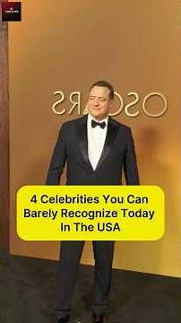 4 Celebrities You Can Barely Recognize Today in The USA