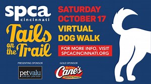 SPCA Cincinnati to hold a virtual Tails on the Trails