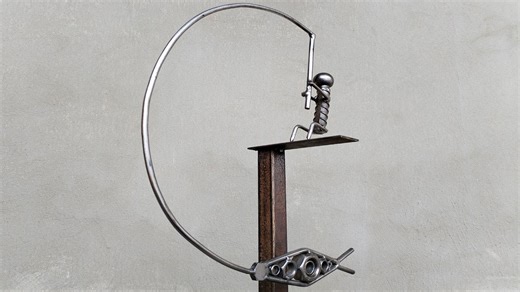 Genius inventions! Amazing welding art from scrap metal (fisherman)