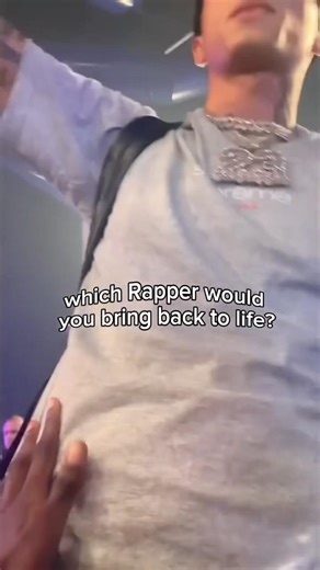 Which rapper would you bring back to life? 🎧 #viral #rap #edit
