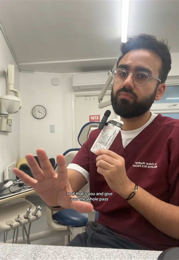 don’t smoke after an extraction pls 🤨 #dentist #drysocket #wisdomteeth