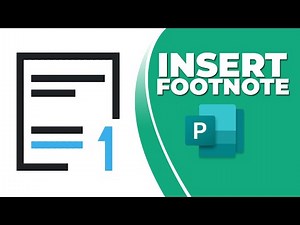 How to Insert Footnote in Microsoft publisher Document