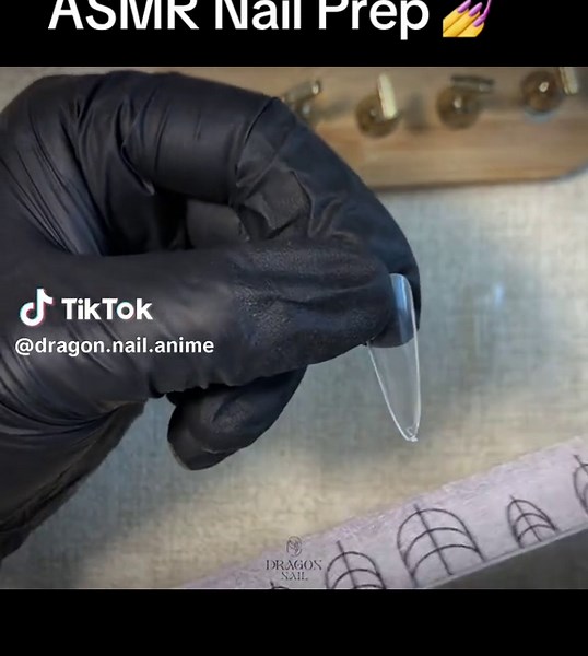 ASMR Nail Preparation 💅 #nail #nailasmr #asmr #asmrnails #nailart
