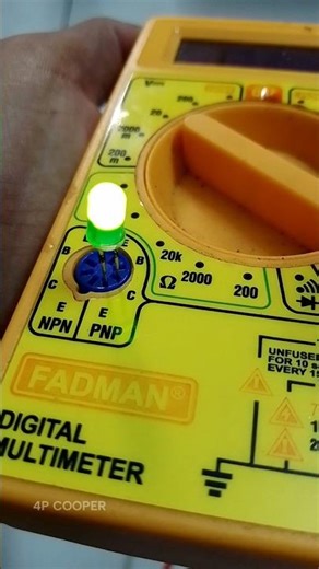 Led check with multimeter easy #ideas #led #electronic