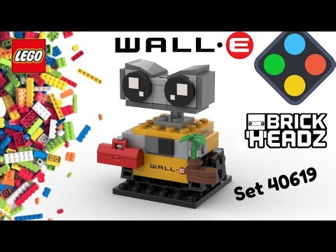 LEGO BrickHeadz WALL·E Set 40619 | Studio 2.0 Custom Build Tutorial