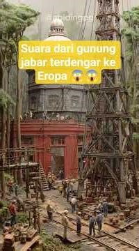 ‼️not a supernatural whisper The sound from this West Java mountain can be heard as far as Europe...