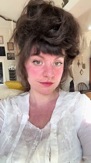 She was kicked out of art school for smoking a cig in the 1910s/ early 20s we have a journal with the thing itself taped inside of it