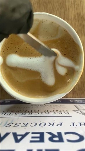 Coffee Latte Art for Beginners | Easy Way To Make Art