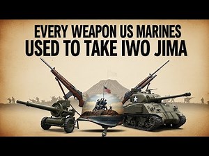 Every Weapon US Marines Used to Take Iwo Jima | WW2 Battle Breakdown 1945