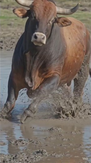 $200K BULL CHARGING THROUGH MUD 😱 #shorts