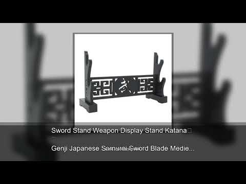 Sword Stand Weapon Display Stand Katana Genji Japanese Samurai Sword Blade Medieval Sword Stand