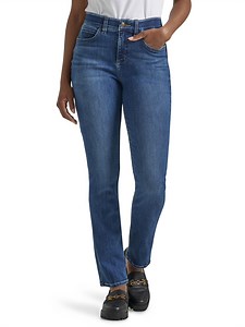 Lee® Women's Ultra Lux Comfort with Flex Motion Straight Leg Jean