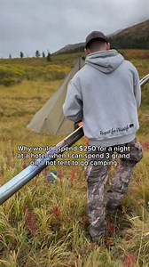45K views · 18K reactions | At least you get to use the hot tent more than once 路‍♂️ Huge fan of these tipis for any backcountry trip where weight/packability is an issue, but you still want to be able to stand up in your tent and have some comforts. Buy once cry once am I right #YukonUnguided #camping #hottent #outdoors #hunting #huntingseason | Yukon Unguided | Facebook