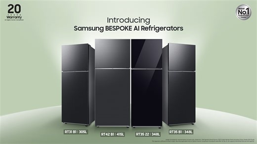 Ready to transform your kitchen? Introducing the Samsung Bespoke AI Refrigerator, where innovation meets personalization. Redefine your kitchen experience with convenience and advanced AI. | Samsung