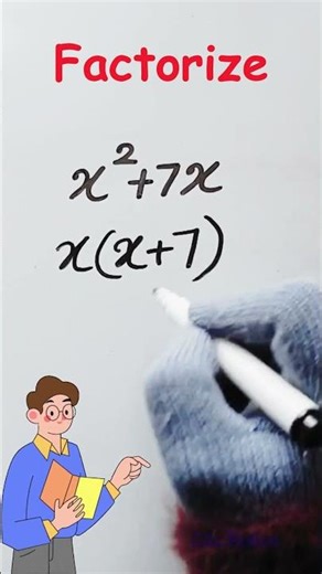 Factorization #maths #learnmath #mathstricks #mathshorts #mathematics #education #easymaths #youtube