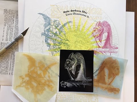 Making photopolymer plates for letterpress printing