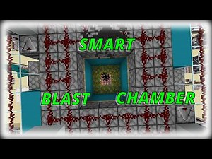 Minecraft TNT Blast Chamber Tutorial! Simple, Reliable, TNT Efficient