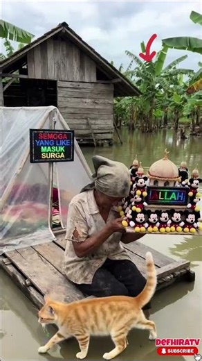 MINIATURE MOSQUE FROM MICKEY MOUSE DOLL 🕌 #trending #funny #defhiratv #podcast #lucu #miniature