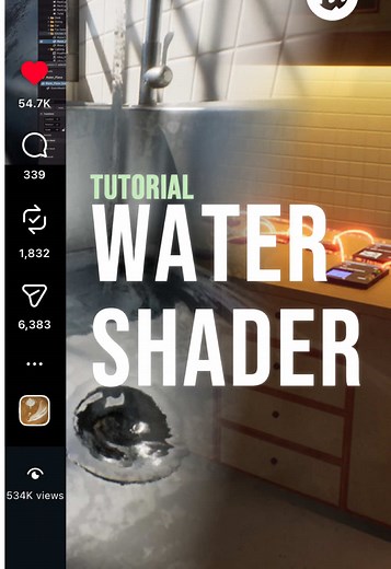 Unreal Engine Water Shader Tutorial: Real-time 3D Blueprint Nodes