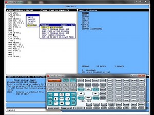 Haas Simulator - Getting Started! - How to create/open/delete/copy programs - Tutorial 2