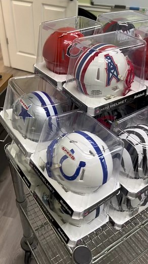 Collectible Football Mini Helmets - Great Gift Ideas!