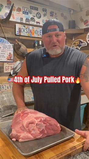 🇺🇸 4th of July Smoked Pulled Pork | Overnight Pork Shoulder on a Pellet Smoker 🔥#unclenate
