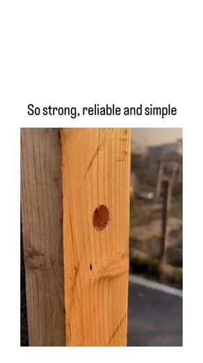 tomato decode | The post showcases a DIY technique for securing a high-tensile wire brace to a wooden fence post using a metal lag screw bracket, which... | Instagram