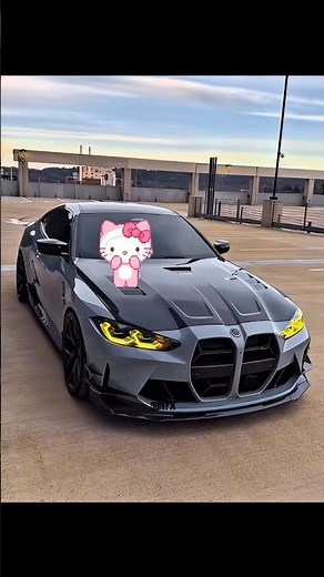 When Hello Kitty Drives a BMW M4 Competition👋🏻😺🩷🏎️💨 #hellokitty #bmwm4competition #bmwm4 #4k #120fps
