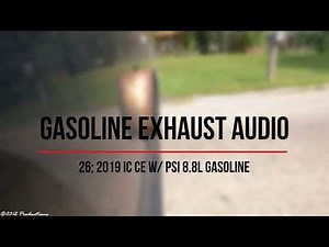 2019 IC CE PSI 8.8L Gasoline School Bus Exhaust Audio
