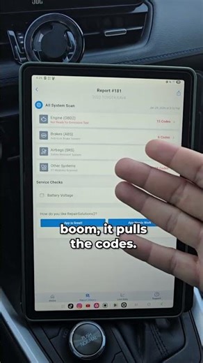 Know your car's issues fast with BLCKTEC 430 scanner. Scan before panic. #obd2 #blcktec