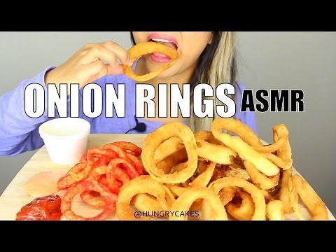 ASMR: The Best Onion Rings and Hot Funyuns *CRUNCHY EATING SOUNDS*