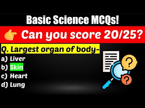 25 Basic Science MCQs | Easy General Science Quiz for Everyone