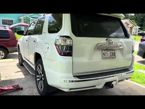 2020 Toyota 4Runner Rear Brake Pad Replacement Step By Step