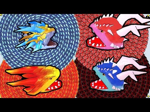 Snake Clash! .io - MAX LEVEL! Epic Snake Clash.io Gameplay!