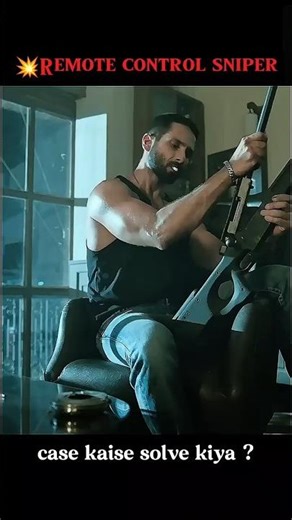 Remote Control Sniper 😱 | Shahid Kapoor Killer Scene | Deva Movie Action Short | Intense Scene🔥