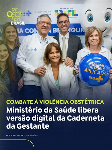 CADERNETA DA GESTANTE | O Ministério da Saúde lançou nesta terça-feira (12) a nova versão digital da Caderneta Brasileira da Gestante, disponível em aplicativo, para facilitar o acompanhamento do pré-natal e ampliar a organização dos cuidados com mães e bebês desde a gestação até o nascimento da criança. A atualização também inclui informações sobre maternidade, puerpério e plano de parto, além de integrar digitalmente os dados de saúde das gestantes. A caderneta também traz orientações sobre co