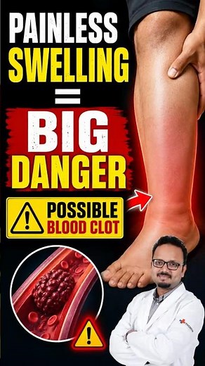 One Leg Swelling? Possible Blood Clot Warning | Don’t Ignore This Sign!