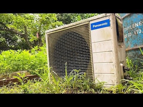 Talented Mechanics Repair Old Broken PANASONIC Air Conditioners And Bring Back Cool Air