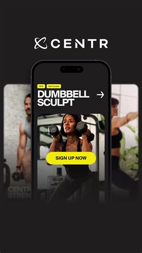 Sculpt lean muscle and build lasting strength – no machines, no guesswork. Centr Dumbbell Sculpt is an 8-week, female-first hypertrophy program designed to shape your physique with just dumbbells. Train with purpose, move with confidence, and see real results. Start your 7-day FREE trial today! You Get 🏋️‍♀️ 8 weeks of lean muscle sculpting 🍑 Glutes, shoulders, back & core-focused training 🔥 Supersets, trisets & giant sets for max efficiency 📈 Higher reps smart progression for defined result