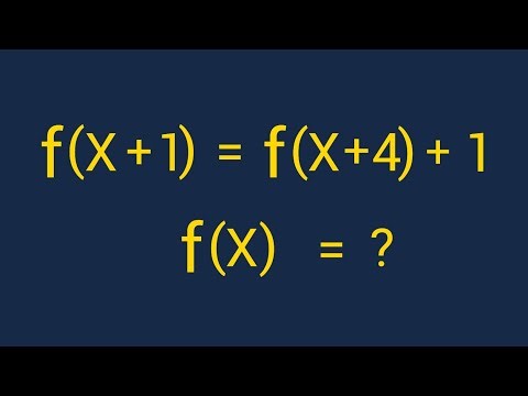 The General Form of f(x) ? | Harvard University Question