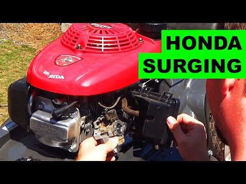 Easy Honda HRX Lawn Mower Surging Fix